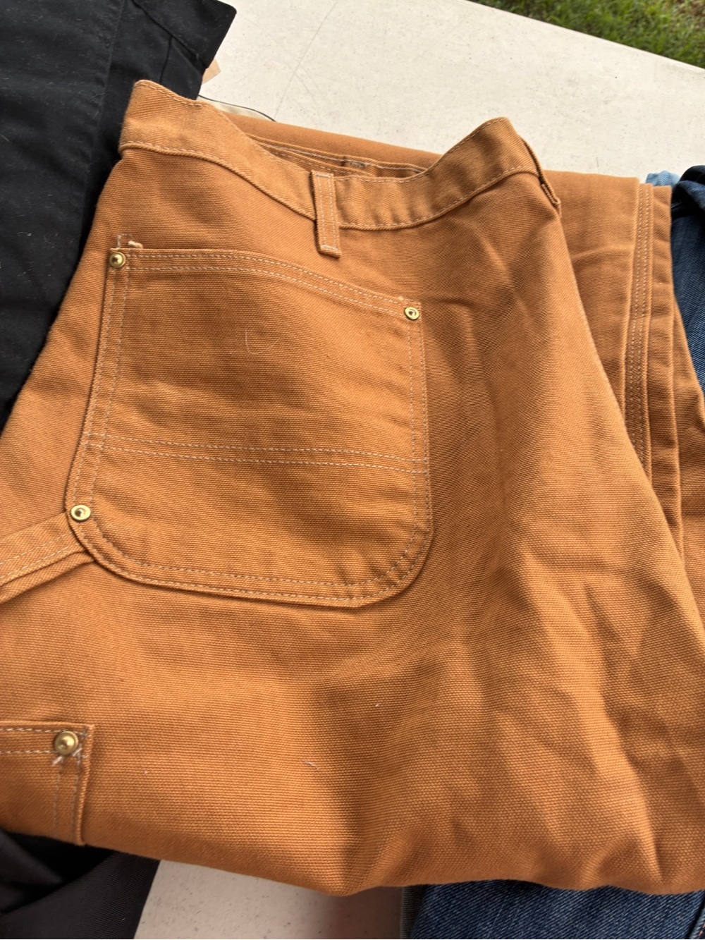 Carhartt Men's Tan Cargo Work Pants